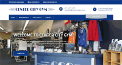 Desktop Screenshot of centercitygym.com